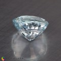 Natural Aquamarine 2.62 Carats Sky Blue Antique Cushion 9x6 mm Loose Gemstone - Image 3