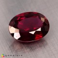 Natural Rhodolite garnet 10.41 Carats Purplish Pink Oval 15x11 mm Loose Gemstone - Image 1