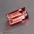 Natural Tourmaline 1.74 Carats Pink Baguette 9x5 mm Loose Gemstone - Image 1