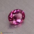 Natural Malaya garnet 0.98 Carats Purplish Pink Oval 7x5 mm Loose Gemstone - Image 4