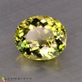 Natural Tourmaline 1.95 Carats Greenish Yellow Oval 9x7 mm Loose Gemstone - Image 2