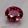 Natural Rhodolite garnet 2.52 Carats Purplish Pink Oval 9x7 mm Loose Gemstone - Image 2