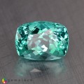 Natural Apatite 1.83 Carats Paraiba Blue Green Cushion 8x6 mm Loose Gemstone - Image 1
