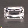 Natural Beryl 2.91 Carats White Emerald Cut 11x7 mm Loose Gemstone - Image 3