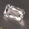 Natural Beryl 2.91 Carats White Emerald Cut 11x7 mm Loose Gemstone - Image 2