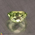 Natural Mali garnet 0.96 Carats Yellowish Green Oval 6x5 mm Loose Gemstone - Image 4