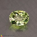 Natural Mali garnet 0.96 Carats Yellowish Green Oval 6x5 mm Loose Gemstone - Image 7