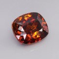 Natural Sphalerite 22.52 Carats Vivid Orange Cushion 18x15 mm Loose Gemstone - Image 1