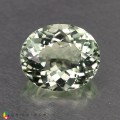 Natural Montebrasite 1.89 Carats Baby Green Oval 9x7 mm Loose Gemstone - Image 1