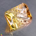 Natural Tourmaline 5.46 Carats Honey Yellow Emerald Cut 13x10 mm Loose Gemstone - Image 6