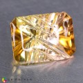 Natural Tourmaline 5.46 Carats Honey Yellow Emerald Cut 13x10 mm Loose Gemstone - Image 7