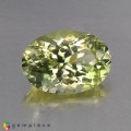 Natural Sillimanite 10.06 Carats Yellowish Green Oval 16x11 mm Loose Gemstone - Image 1