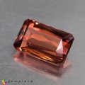 Natural Tourmaline 7.63 Carats Imperial Pink Emerald Cut 14x9 mm Loose Gemstone - Image 2