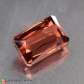 Natural Tourmaline 7.63 Carats Imperial Pink Emerald Cut 14x9 mm Loose Gemstone - Image 1