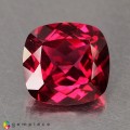 Natural Rhodolite garnet 6.39 Carats Purplish Pink Antique Cushion 11x6 mm Loose Gemstone - Image 3