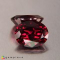 Natural Rhodolite garnet 7.30 Carats Reddish Pink Oval 10x8 mm Loose Gemstone - Image 3