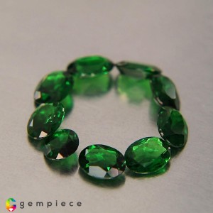 tsavorite garnet  2.82cts - 5x4mm