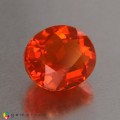 Natural Fire opal 2.31 Carats Tangy Orange Oval 10x9 mm Loose Gemstone - Image 1