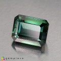 Natural Tourmaline 5.03 Carats Teal Green Emerald 10x8 mm Loose Gemstone - Image 2
