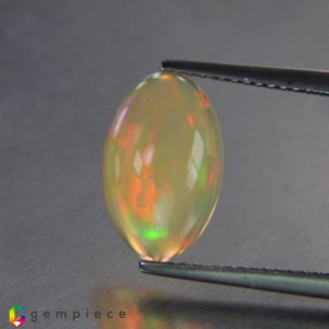 rainbow opal  2.52cts - 13x8mm rainbow opal  2.52cts - 13x8mm