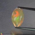 Natural Rainbow opal 2.52 Carats Rainbow Oval Cabochon 13x8 mm Loose Gemstone - Image 3