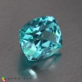 Natural Apatite 1.44 Carats Paraiba Blue Cushion 7x6 mm Loose Gemstone - Image 5