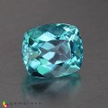 Natural Apatite 1.44 Carats Paraiba Blue Cushion 7x6 mm Loose Gemstone - Image 6