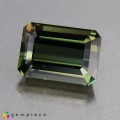 Natural Kornerupine 2.02 Carats Honey Green Emerald Cut 8x6 mm Loose Gemstone - Image 4