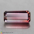 Natural Tourmaline 4.70 Carats Pink to Champagne Emerald 14x6 mm Loose Gemstone - Image 4