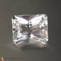 Natural Petalite 5.35 Carats White Emerald Radiant 13x10 mm Loose Gemstone - Image 1
