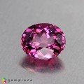 Natural Malaya garnet 1.31 Carats Purplish Pink Oval 7x6 mm Loose Gemstone - Image 6