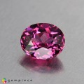 Natural Malaya garnet 1.31 Carats Purplish Pink Oval 7x6 mm Loose Gemstone - Image 4