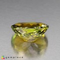 Natural Tourmaline 3.44 Carats Yellow Green Oval 11x9 mm Loose Gemstone - Image 4