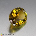 Natural Tourmaline 3.44 Carats Yellow Green Oval 11x9 mm Loose Gemstone - Image 5
