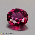 Natural Rhodolite garnet 4.34 Carats Purplish Pink Oval 11x10 mm Loose Gemstone - Image 2
