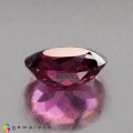 Natural Rhodolite garnet 4.34 Carats Purplish Pink Oval 11x10 mm Loose Gemstone - Image 6