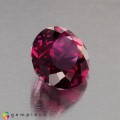 Natural Rhodolite garnet 4.34 Carats Purplish Pink Oval 11x10 mm Loose Gemstone - Image 7