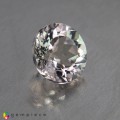 Natural Acrolite 2.12 Carats White Round 8x6 mm Loose Gemstone - Image 5
