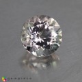 Natural Acrolite 2.12 Carats White Round 8x6 mm Loose Gemstone - Image 7