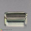Natural Kornerupine 1.93 Carats Hunter Green Emerald Cut 10x5 mm Loose Gemstone - Image 4