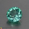 Natural Apatite 1.58 Carats Paraiba Green Round 7x5 mm Loose Gemstone - Image 2