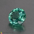 Natural Apatite 1.58 Carats Paraiba Green Round 7x5 mm Loose Gemstone - Image 3