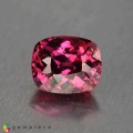 Natural Malaya garnet 1.33 Carats Purplish Pink Cushion 7x5 mm Loose Gemstone - Image 1
