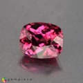 Natural Malaya garnet 1.33 Carats Purplish Pink Cushion 7x5 mm Loose Gemstone - Image 2