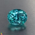 Natural Apatite 1.83 Carats Paraiba Blue Oval 8x7 mm Loose Gemstone - Image 4
