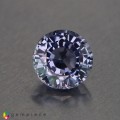 Natural Spinel 1.01 Carats Silver Purple Round 6x4 mm Loose Gemstone - Image 6