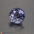 Natural Spinel 1.01 Carats Silver Purple Round 6x4 mm Loose Gemstone - Image 2