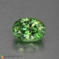 Natural Demantoid garnet 1.24 Carats Green Oval 7x5 mm Loose Gemstone - Image 1