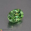 Natural Demantoid garnet 1.24 Carats Green Oval 7x5 mm Loose Gemstone - Image 3