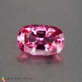 Natural Spinel 0.85 Carats Sweet Pink Cushion 7x5 mm Loose Gemstone - Image 2